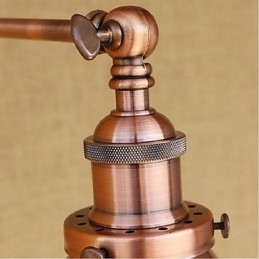 Long arm Half rust Retro Creative Nostalgic Retractable Folding Wall Sconces Wall Light
