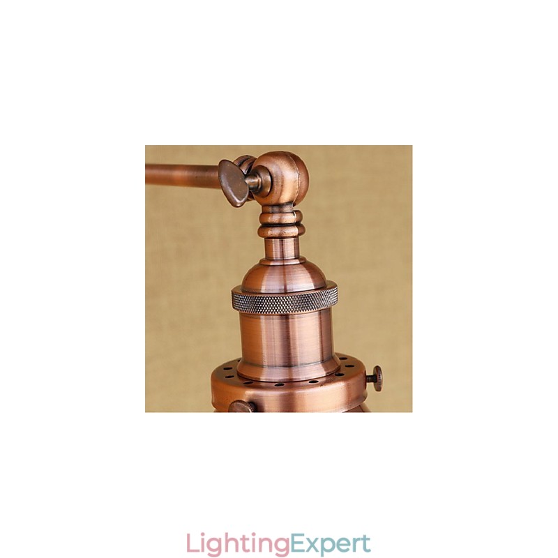 Long arm Half rust Retro Creative Nostalgic Retractable Folding Wall Sconces Wall Light
