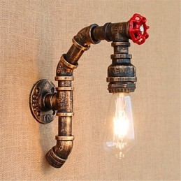 Rustic Lodge Antique Brass Feature for Ambient Light Wall Sconces Wall Light