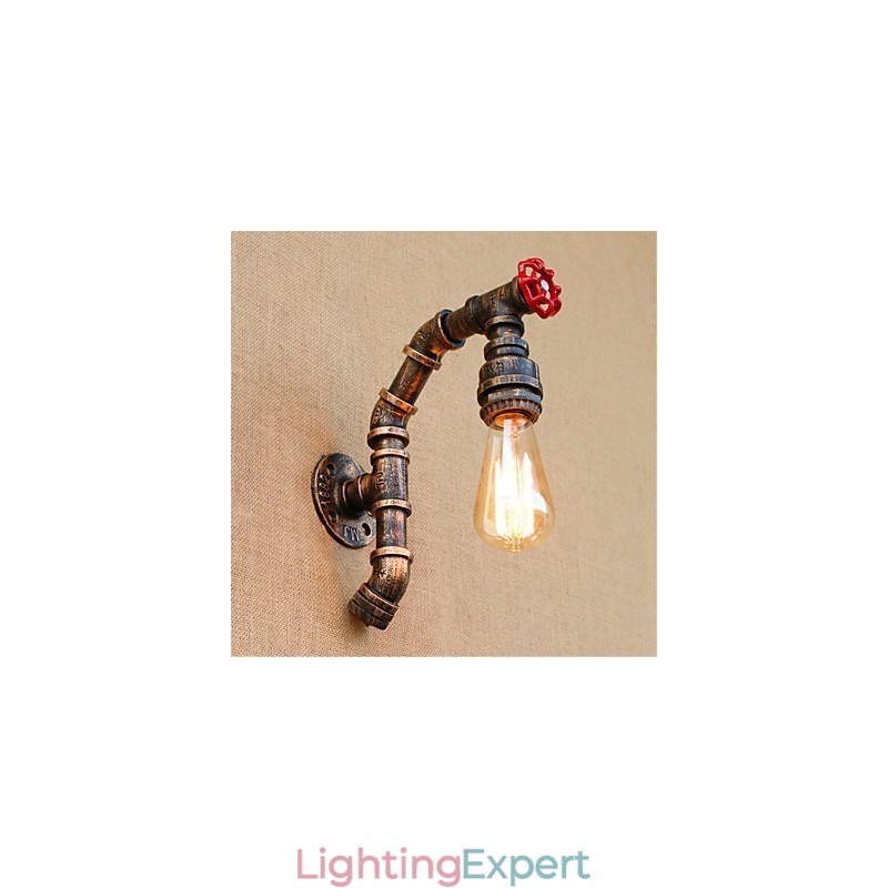 Rustic Lodge Antique Brass Feature for Ambient Light Wall Sconces Wall Light
