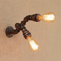 Rustic Lodge Painting Feature for Ambient Light Wall Sconces Wall Light