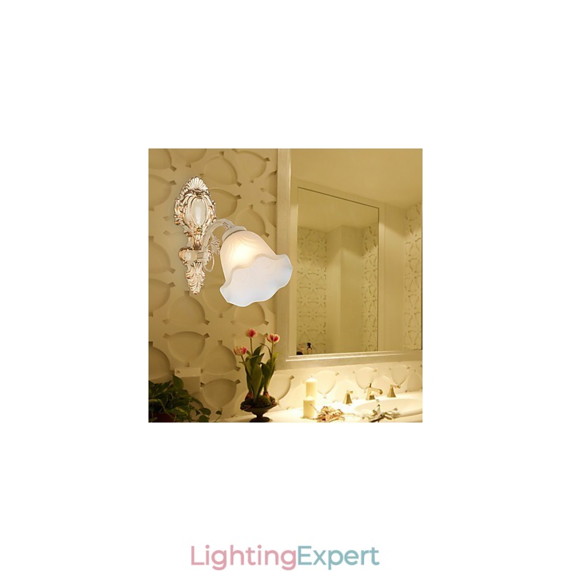 Country Painting Feature for Mini Style Uplight Wall Sconces Wall Light