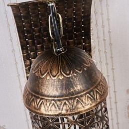 Rustic Lodge Painting Feature for Mini Style Uplight Wall Sconces Wall Light
