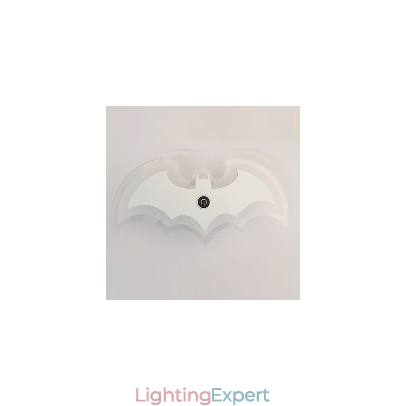 Modern Acrylic Bat Wall Light Bedside Lamp Wall Sconces Corridor LightsV