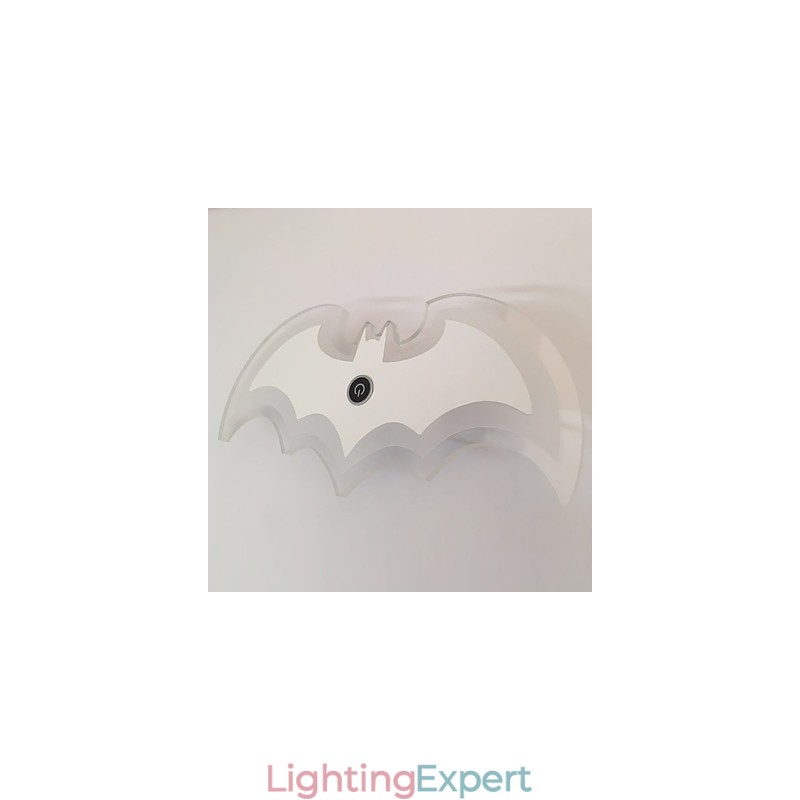 Modern Acrylic Bat Wall Light Bedside Lamp Wall Sconces Corridor LightsV