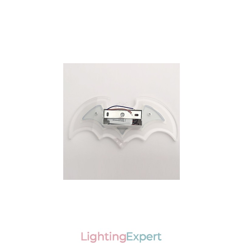 Modern Acrylic Bat Wall Light Bedside Lamp Wall Sconces Corridor LightsV