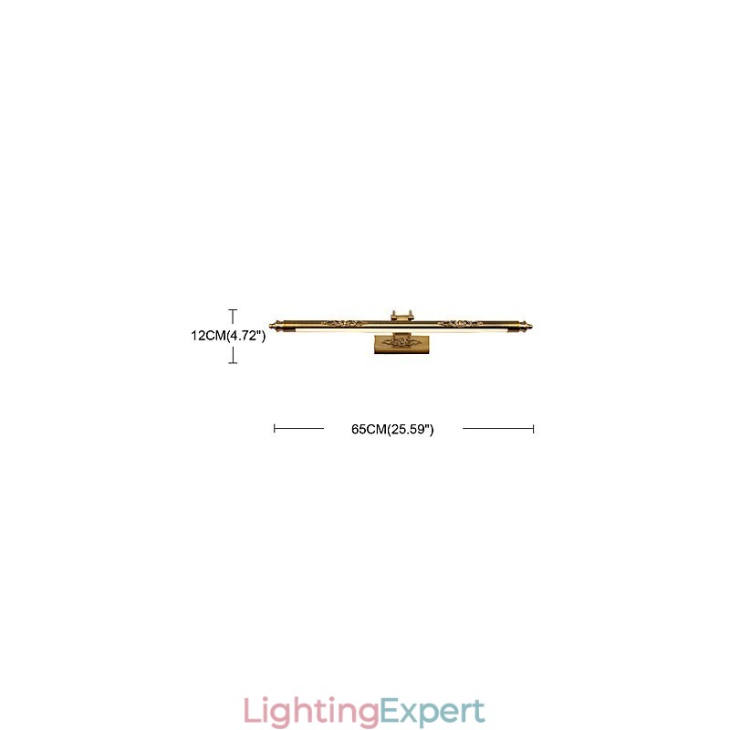 Mirror front Light Modern Comtemporary Country Electroplated Feature for