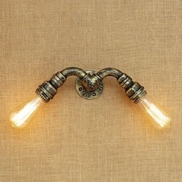Country Retro Painting Feature for Mini Style Ambient Light Wall Sconces Wall Light