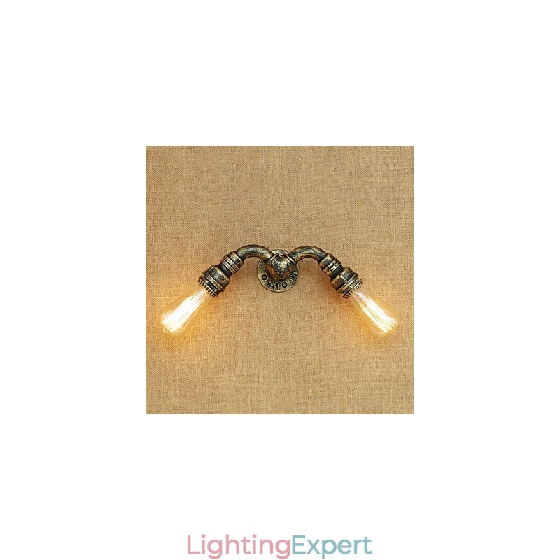 Country Retro Painting Feature for Mini Style Ambient Light Wall Sconces Wall Light