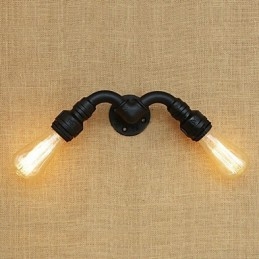 Country Retro Painting Feature for Mini Style Ambient Light Wall Sconces Wall Light