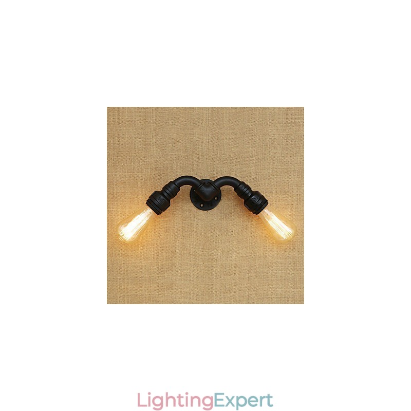 Country Retro Painting Feature for Mini Style Ambient Light Wall Sconces Wall Light