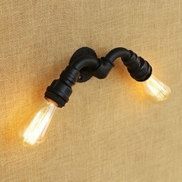 Country Retro Painting Feature for Mini Style Ambient Light Wall Sconces Wall Light