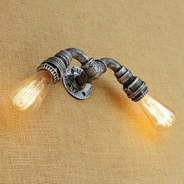 Country Retro Painting Feature for Mini Style Ambient Light Wall Sconces Wall Light