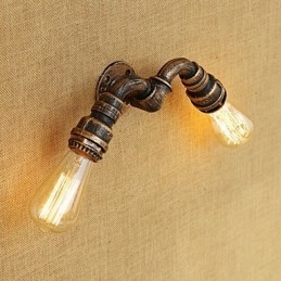 Country Retro Painting Feature for Mini Style Ambient Light Wall Sconces Wall Light