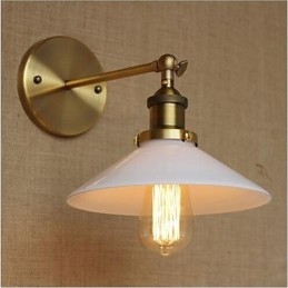Modern Contemporary Country Retro Antique Brass Feature for Mini Style Ambient Wall Lighting