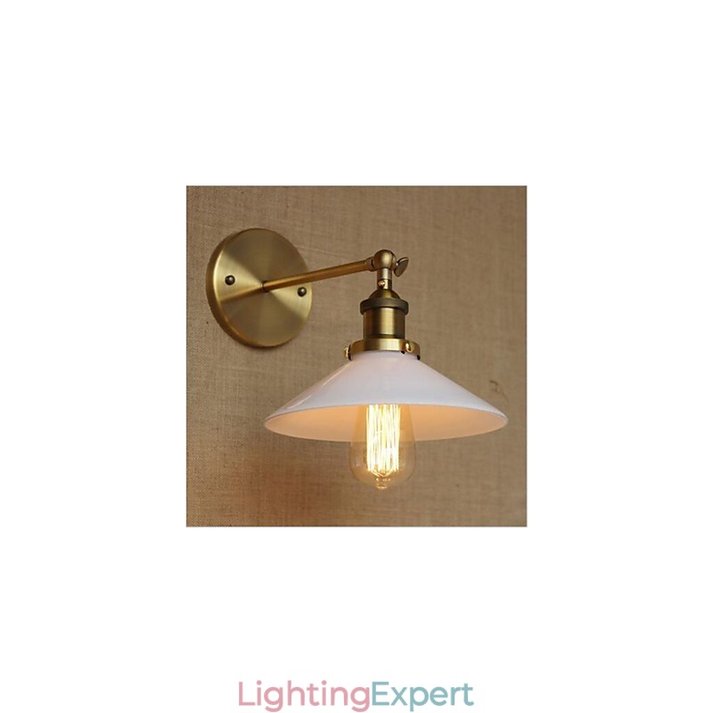 Modern Contemporary Country Retro Antique Brass Feature for Mini Style Ambient Wall Lighting
