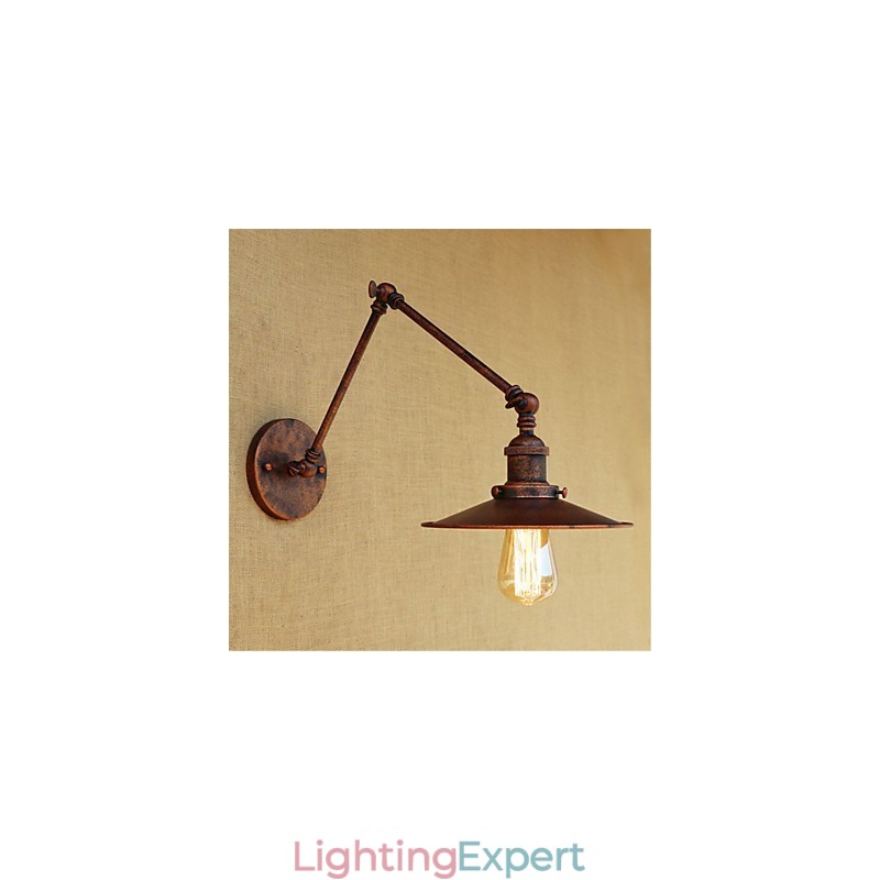 Rustic Lodge Country Retro Painting Feature for Mini Style Swing Arm Ambient Light Swing