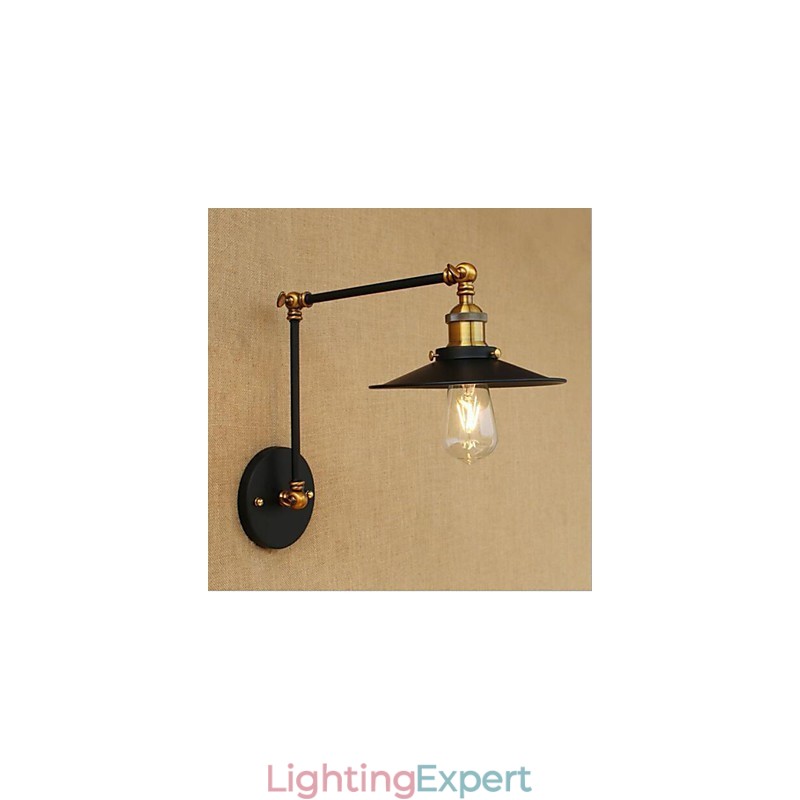 Rustic Lodge Country Retro Painting Feature for Mini Style Swing Arm Ambient Light Swing