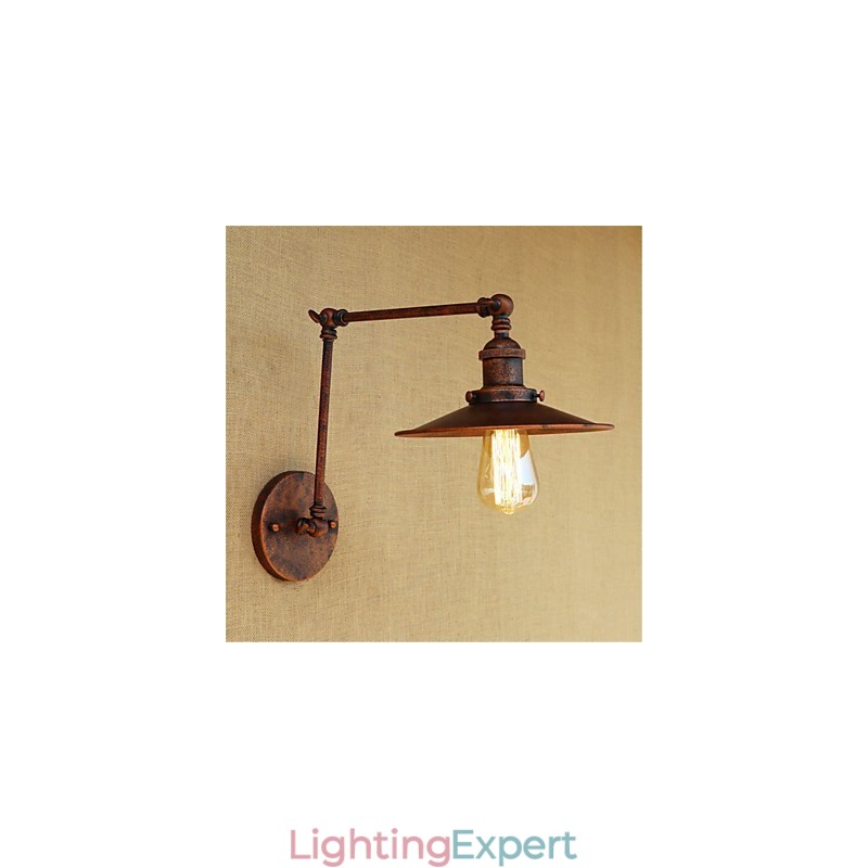 Rustic Lodge Country Retro Painting Feature for Mini Style Swing Arm Ambient Light Swing