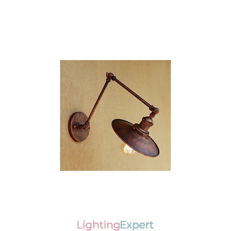Rustic Lodge Country Retro Painting Feature for Mini Style Swing Arm Ambient Light Swing