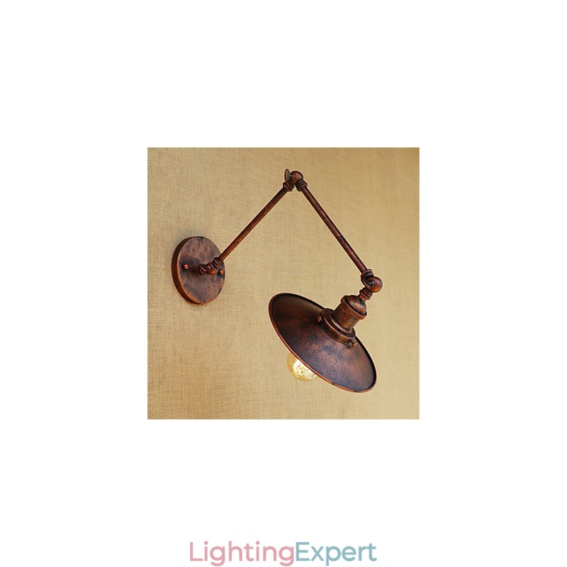 Rustic Lodge Country Retro Painting Feature for Mini Style Swing Arm Ambient Light Swing