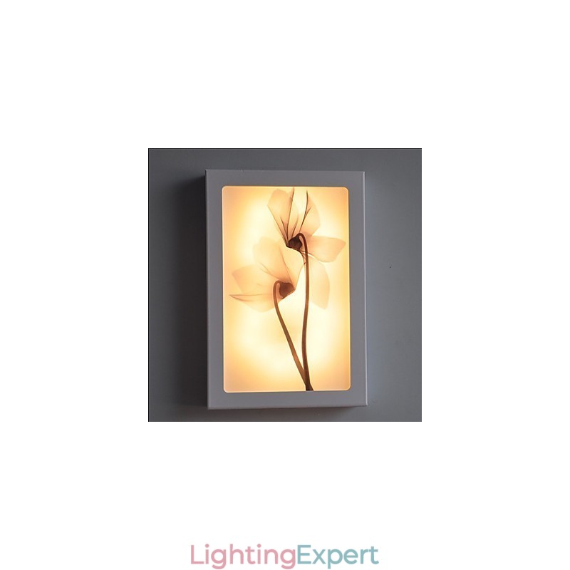 Integrated Modern Contemporary Modern Comtemporary Painting Feature for Ambient Light Wall Sconces