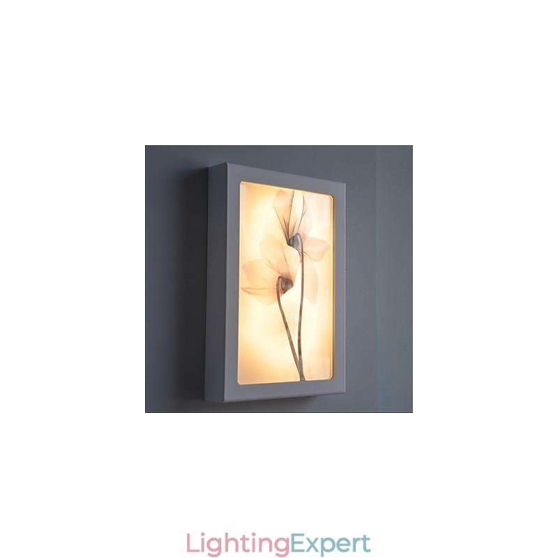 Integrated Modern Contemporary Modern Comtemporary Painting Feature for Ambient Light Wall Sconces