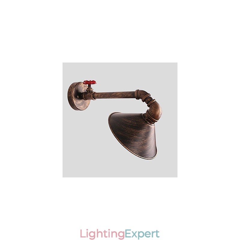 Water Pipe Wall Lights Retro Industrial Style Creative Country Metal Restaurant Cafe Bars Bar Table Wall Sconces