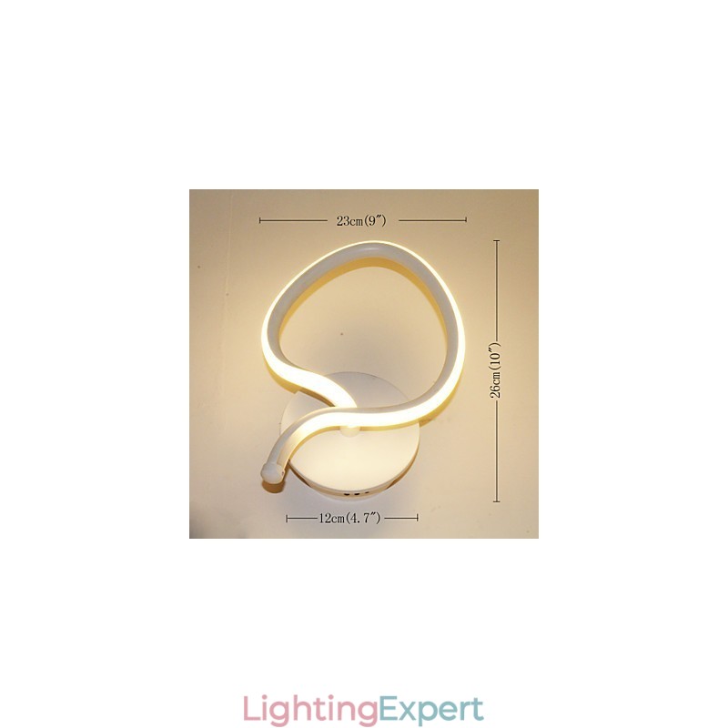 Modern Minimalist Wall Lamp Bedside Creative Corridor Lamp Aluminum Lighting