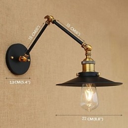 Wall Sconce Brass Vintage Industrial Wall Lamp Light Home Lighting Indoor Decor Wall Sconce