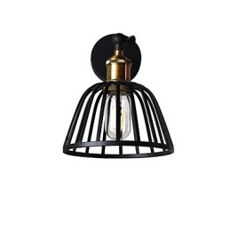 Light Painted Steel Wall Lamp Dumb Black American Coffee Decoration Retro Wall Light Lightsaber Lamp On Wall