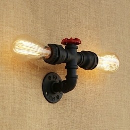 Country Retro Painting Feature for Mini Style Ambient Light Wall Sconces Wall Light