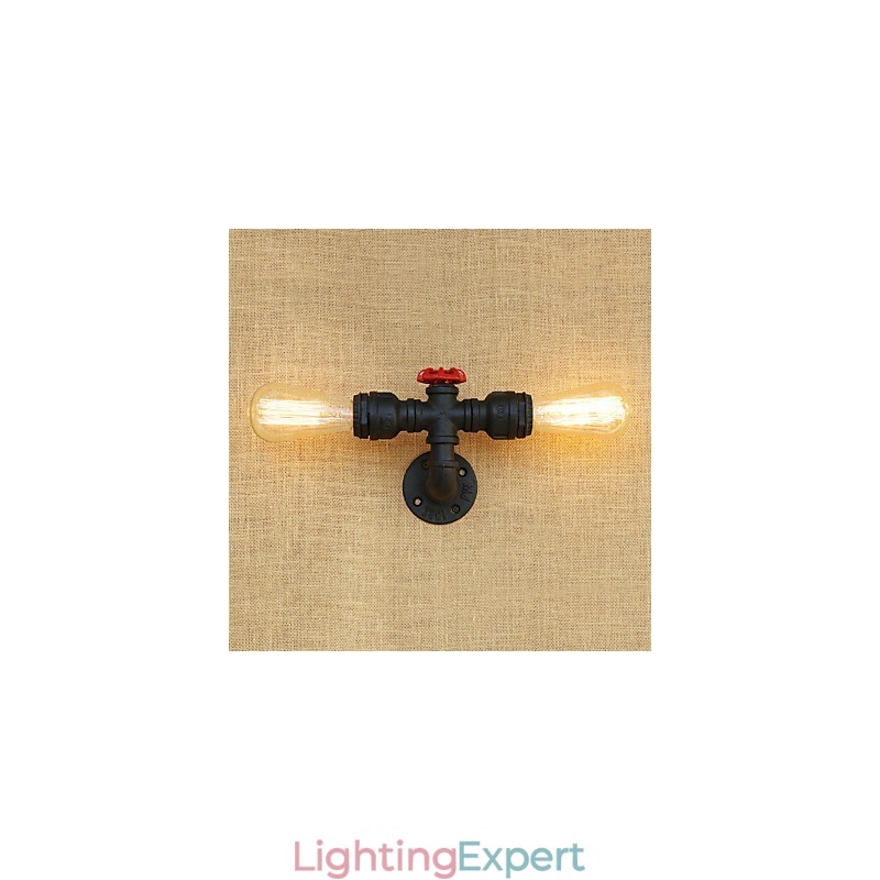 Country Retro Painting Feature for Mini Style Ambient Light Wall Sconces Wall Light