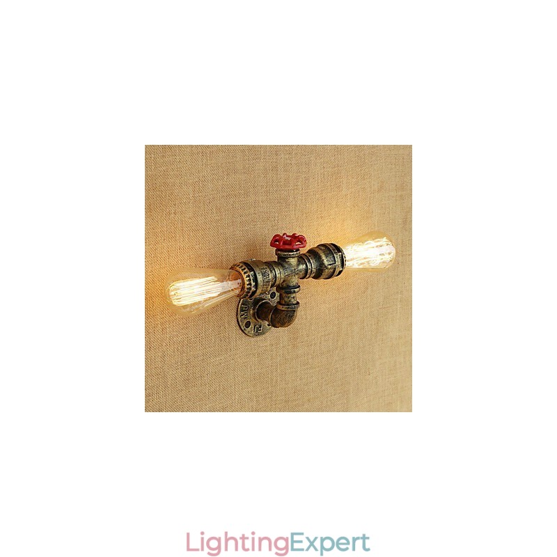 Country Retro Painting Feature for Mini Style Ambient Light Wall Sconces Wall Light
