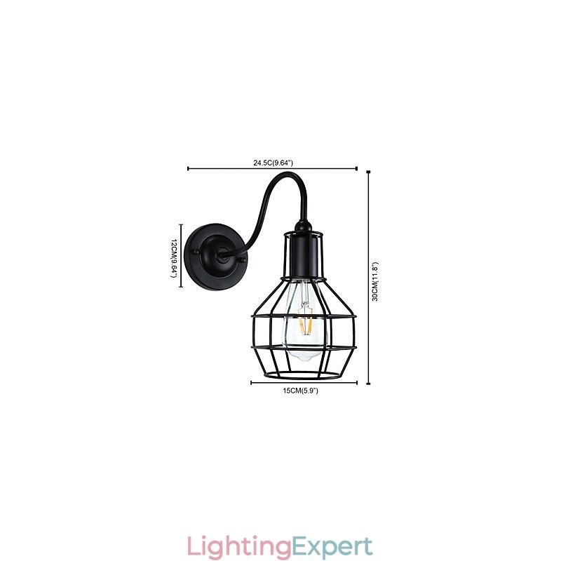 Wall Light Wall Sconces Wall Iron Wall Lamp Dumb Black Lightsaber Lamp On Wall