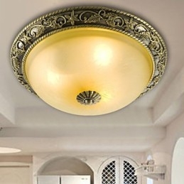 Flush Mount Mini Style Traditional Classic Resin