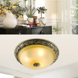 Flush Mount Mini Style Traditional Classic Resin