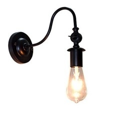Light Buzz Wall Iron Wall Lamp Dumb Black Lightsaber Lamp On Wall