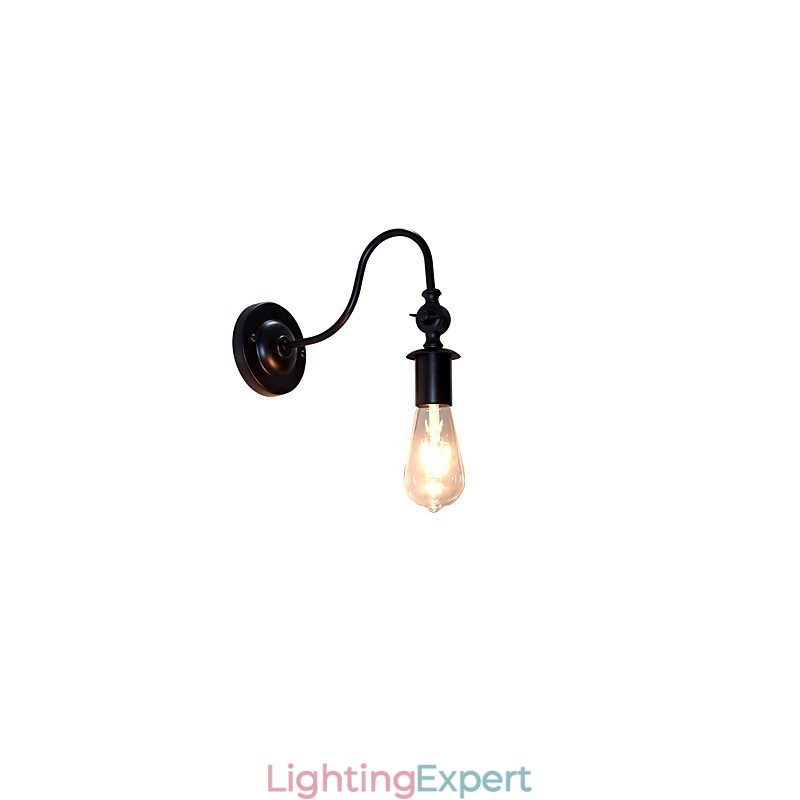 Light Buzz Wall Iron Wall Lamp Dumb Black Lightsaber Lamp On Wall