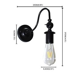 Light Buzz Wall Iron Wall Lamp Dumb Black Lightsaber Lamp On Wall