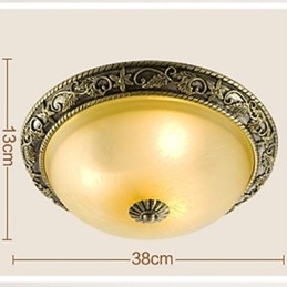 Flush Mount Mini Style Traditional Classic Resin