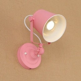 Country Retro Painting Feature Adjustable for Swing Arm Eye Protection Downlight Wall Lights Wall Light