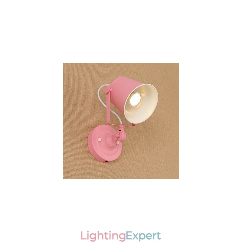 Country Retro Painting Feature Adjustable for Swing Arm Eye Protection Downlight Wall Lights Wall Light