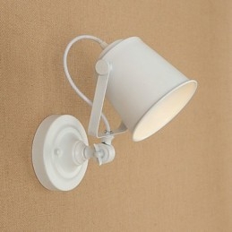Country Retro Painting Feature Adjustable for Swing Arm Eye Protection Downlight Wall Lights Wall Light