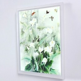 Integrated Modern Contemporary Modern Comtemporary Painting Feature for Ambient Light Wall Sconces