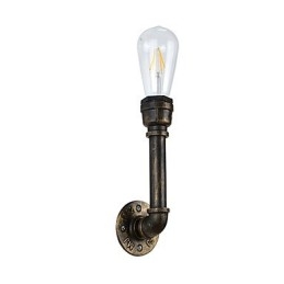 Rustic Lodge Traditional Classic Antique Brass Feature for Ambient Light Wall Lights Wall Light
