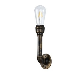 Rustic Lodge Traditional Classic Antique Brass Feature for Ambient Light Wall Lights Wall Light
