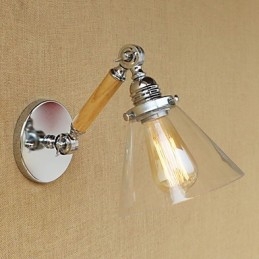 Modern Contemporary Country Retro Electroplated Feature for Swing Arm Ambient Light