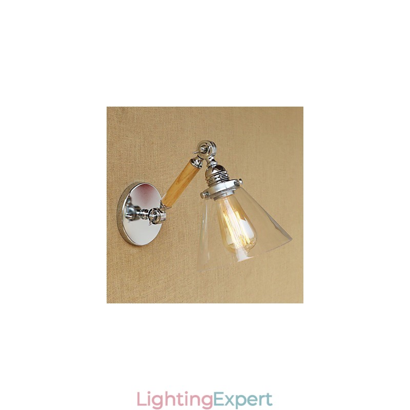 Modern Contemporary Country Retro Electroplated Feature for Swing Arm Ambient Light