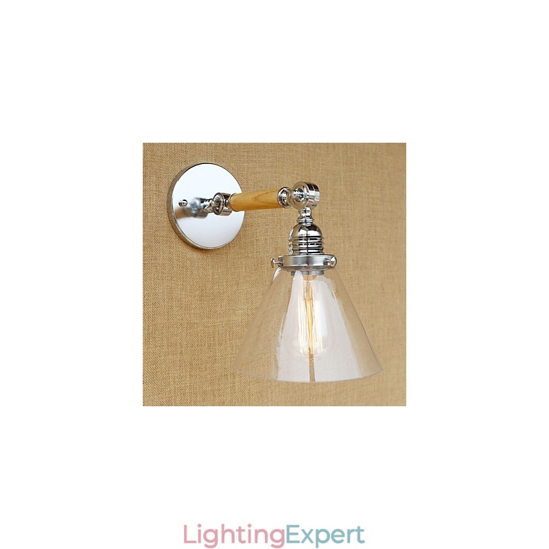 Modern Contemporary Country Retro Electroplated Feature for Swing Arm Ambient Light